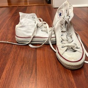 White high top converse